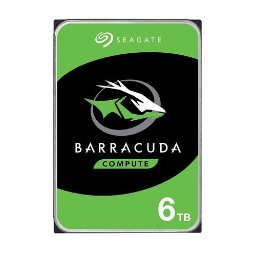 Seagate Barracuda 6TB disque dur 6 To 5400 tr/min 256 Mo 3.5" Série ATA III - ST6000DM003