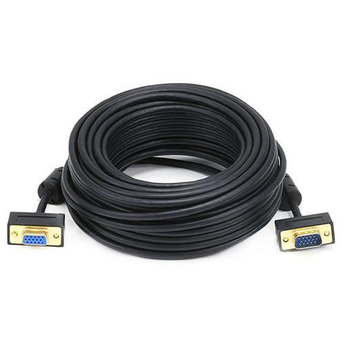 Monoprice VGA/VGA, M/F, 15.24 m câble VGA 15,24 m VGA (D-Sub) Noir - 6375