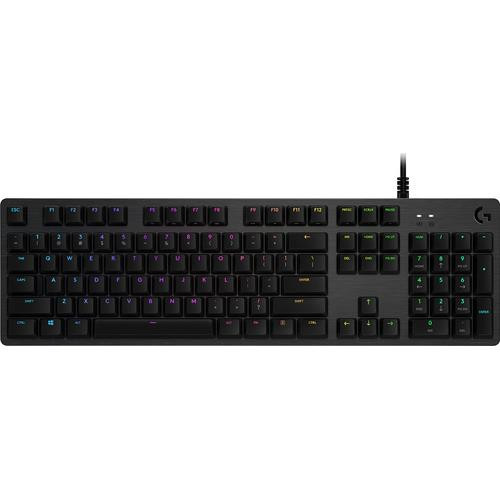 Logitech G  clavier Gaming USB Anglais Charbon - 920-008936