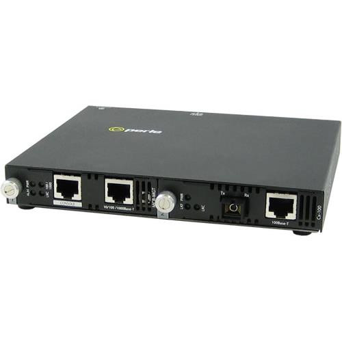 Perle SMI-100-S1SC40U convertisseur de support réseau 100 Mbit/s 1550 nm Monomode - 05070474
