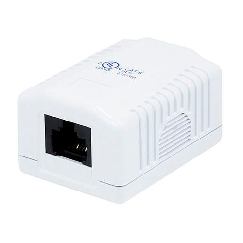 Monoprice  boîte de jonction réseau Cat6 Blanc - 7092