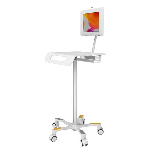 CTA Digital  support d'écran plat pour bureau Sol Blanc - PAD-MEDVFSE