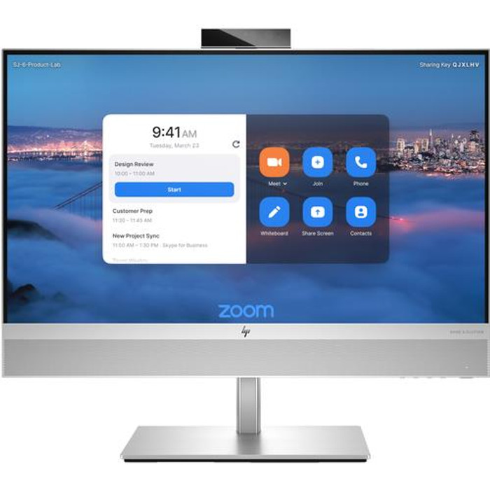 HP Presence 24 All-in-One Touchscreen with Zoom Rooms Bundle Intel® Core™ i5 i5-12500 16 Go DDR5-SDRAM 256 Go SSD Windows 10 IoT Enterprise - 6K0D0AW