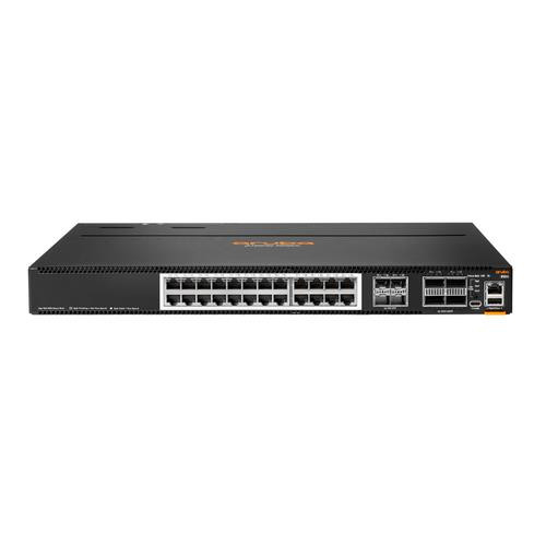 HPE Aruba Networking CX 8100 24x10G Base-T 4x10G SFP+ 4x40/100G QSFP28 FB 3Fan 2AC PSU Géré L3 10G Ethernet (100/1000/10000) 1U - R9W88A#ABA