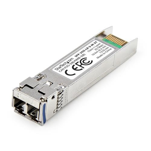 StarTech.com  module émetteur-récepteur de réseau Fibre optique 25780 Mbit/s SFP28 1310 nm - SFP-25G-LR-S-M-ST