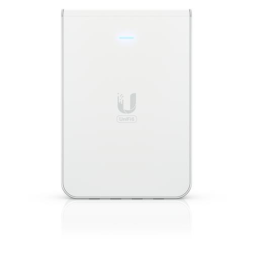 Ubiquiti Unifi 6 In-Wall 4800 Mbit/s Blanc Connexion Ethernet, supportant l'alimentation via ce port (PoE) - U6-IW