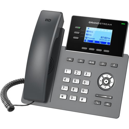 Grandstream Networks  téléphone fixe Noir 3 lignes LCD - GRP2603