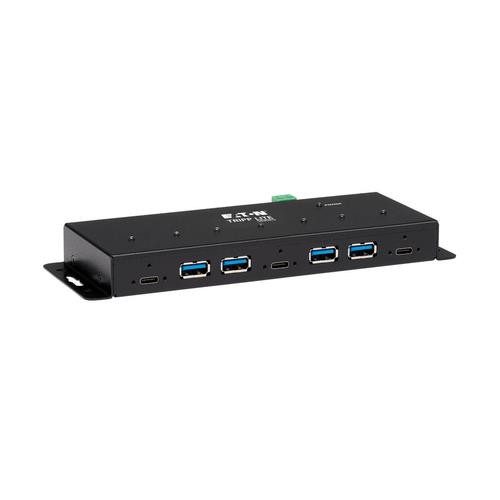 Tripp Lite  hub & concentrateur USB 3.2 Gen 2 (3.1 Gen 2) Type-C 10000 Mbit/s Noir - U460-4A3C-IND