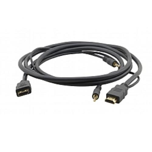 Kramer Electronics C-MHMA/MHMA câble HDMI 0,9 m HDMI + 3.5mm Noir - 97-0141003