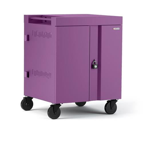 Bretford Cube Classe mobile de charge et de gestion Violet - TVC36USBC-ORC