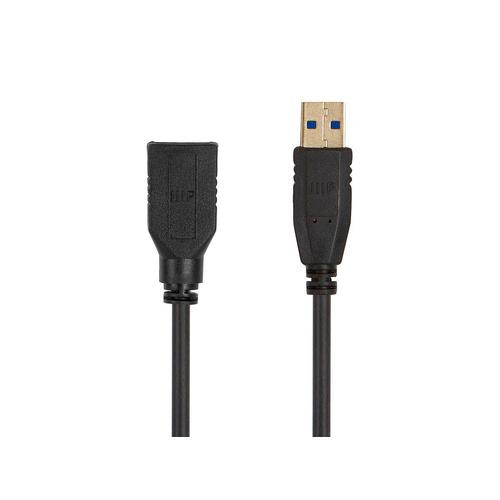 Monoprice  câble USB USB 3.2 Gen 1 (3.1 Gen 1) 1,8 m USB A Noir - 38601