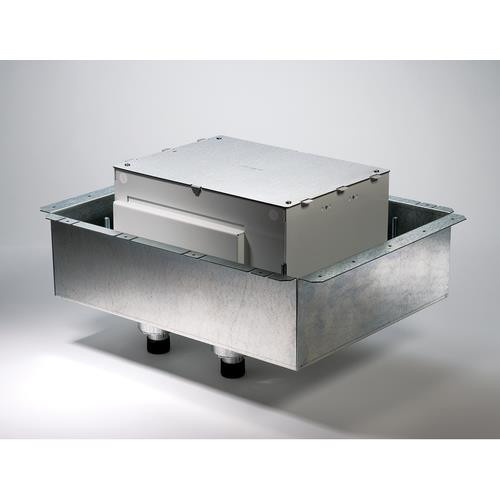 WIREMOLD  boitier de prise de courant Gris, Argent - EFB8S-FC