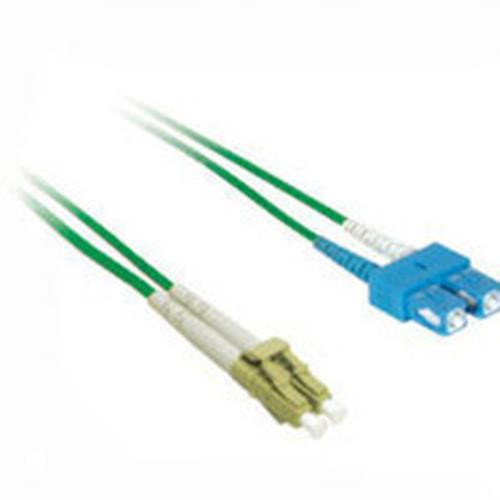 C2G 5m LC/SC Duplex 50/125 Multimode Fiber Patch Cable câble InfiniBand et à fibres optiques Vert - 37353