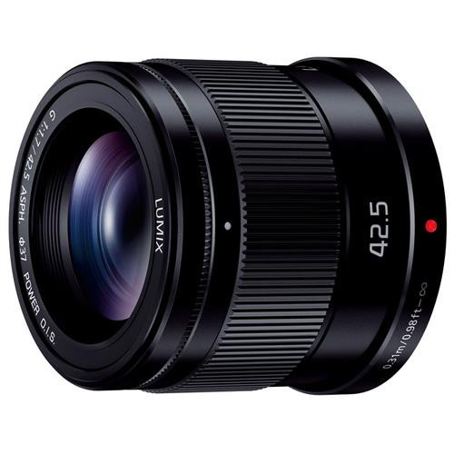 Panasonic  lentille et filtre d'appareil photo MILC Téléobjectif Noir - H-HS043-K