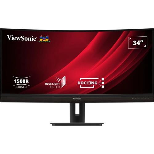 Viewsonic  écran plat de PC 86,4 cm (34") 3440 x 1440 pixels UltraWide Quad HD LED Noir - VG3456C