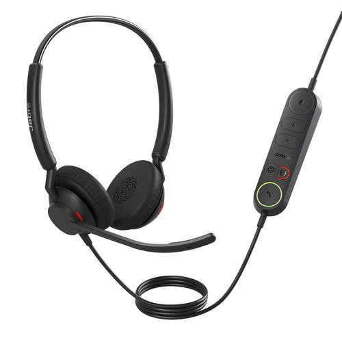 Jabra Engage 40 Casque Avec fil Arceau Bureau/Centre d'appels USB Type-C Noir - 4099-419-299