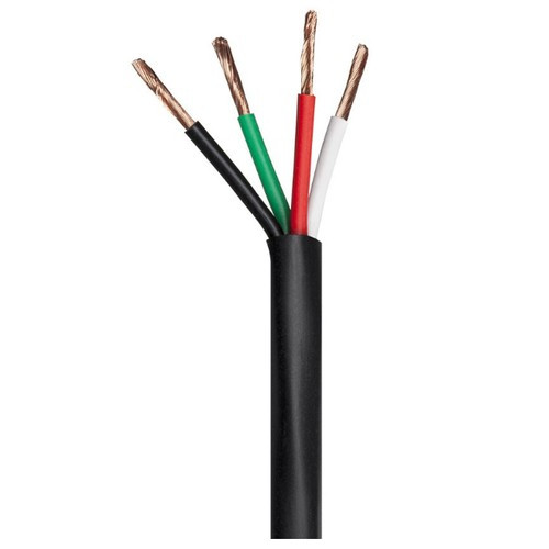 Monoprice  câble audio 76,2 m Noir - 13727