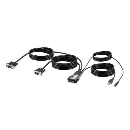 Belkin  câble kvm Noir 1,8 m - F1DN2MOD-HC-V06