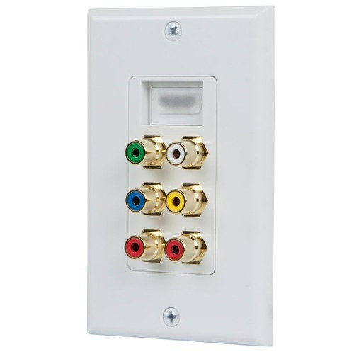 Monoprice  Plaque de commutation et obturateur Blanc - 12100