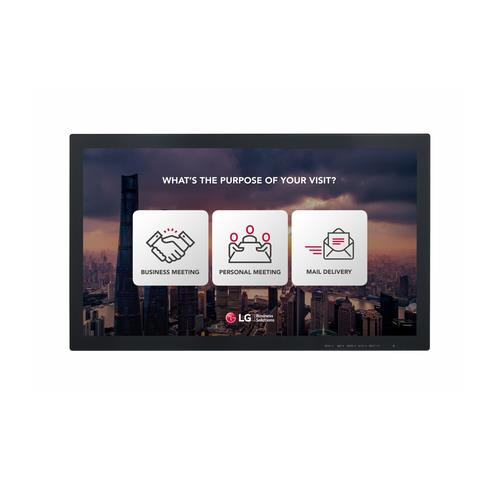 LG  Écran d'affichage dynamique Écran plat de signalisation numérique 58,4 cm (23") LCD 250 cd/m² Full HD Noir Écran tactile 16/7 - 23SE3TE-B