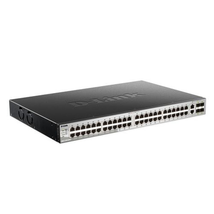 D-Link DGS-3130-54TS Géré L3 Gigabit Ethernet (10/100/1000) Noir, Gris - DGS-3130-54TS/SI