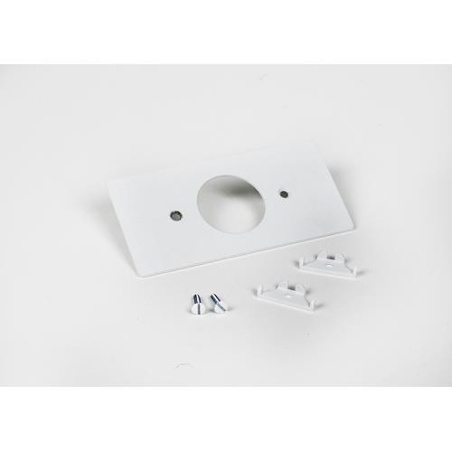 WIREMOLD  Plaque de commutation et obturateur Blanc - EFB10-S1