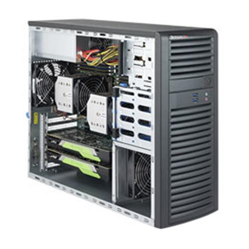 Supermicro SuperWorkstation 7039A-i Intel® C621 LGA 3647 (Socket P) Noir - SYS-7039A-I