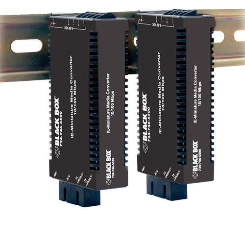 Black Box  convertisseur de support réseau 100 Mbit/s 1300 nm Multimode Noir - LIC023A-R2