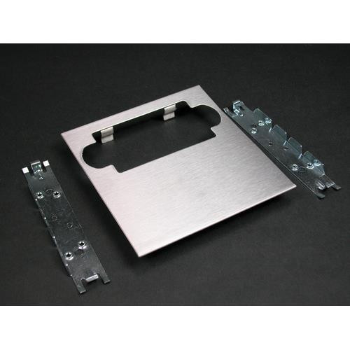 WIREMOLD  Plaque de commutation et obturateur Acier inoxydable - CS4007C-1R