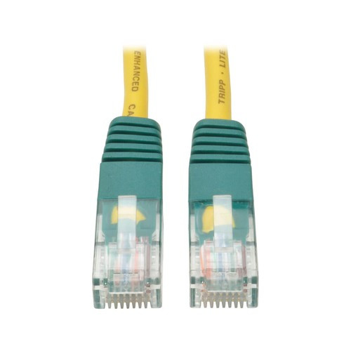Tripp Lite  câble de réseau Jaune 7,62 m Cat5e U/UTP (UTP) - N010-025-YW