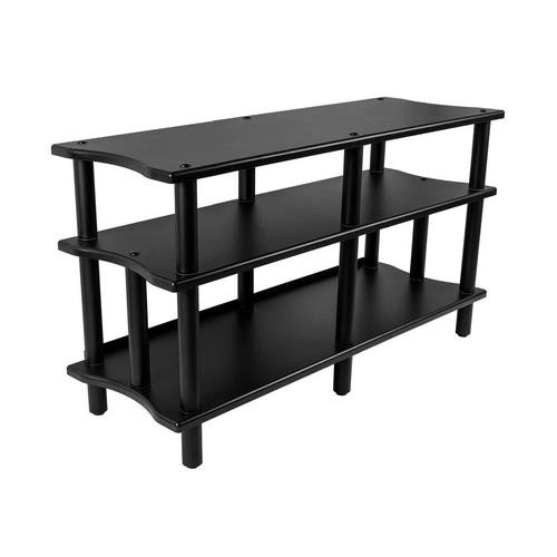 Monoprice Double-Wide 3-Tier AV Stand Noir - 43161