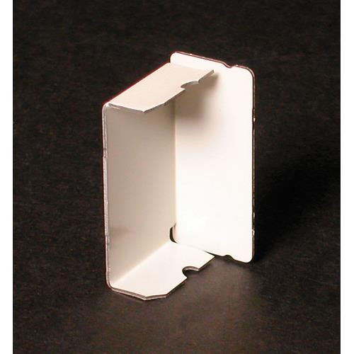 WIREMOLD  accessoire pour chemins de câbles Embout vierge d'extrémité de câble - 2410B-WH