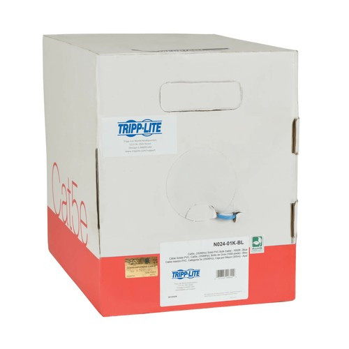 Tripp Lite  câble de réseau Bleu 304,8 m Cat5e U/UTP (UTP) - N024-01K-BL
