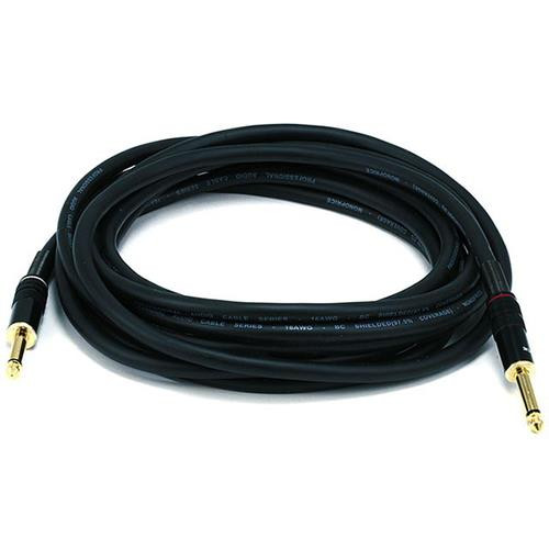 Monoprice  câble audio 4,57 m 6,35 mm Noir - 5498