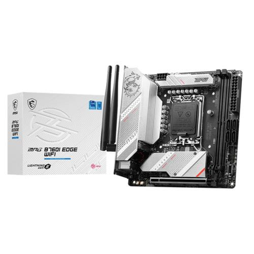 MSI  carte mère Intel B760 LGA 1700 mini ATX - MPG B760I EDGE WIFI