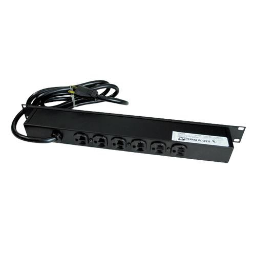 WIREMOLD  multiprise 1,8 m 6 sortie(s) CA Noir - R5BZ20X