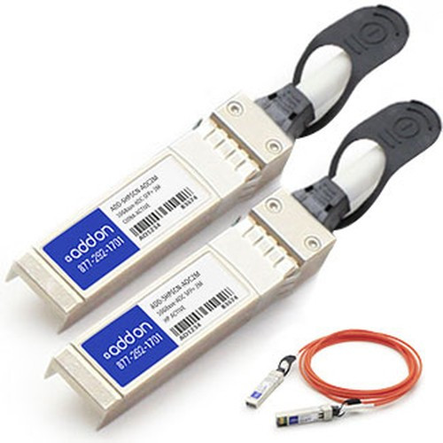 AddOn Networks SFP+/SFP+, 2.0m câble InfiniBand et à fibres optiques 2 m SFP+ Orange - ADD-SHPSCN-AOC2M