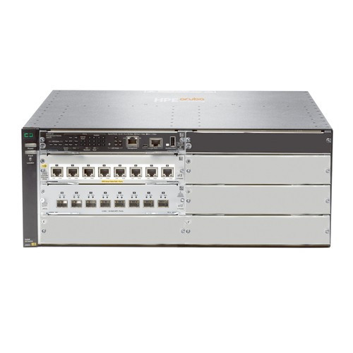 HPE Aruba Networking 5406R 8-port 1/2.5/5/10GBASE-T PoE+ / 8 port SFP+ (No PSU) v3 zl2 Switch - JL002A