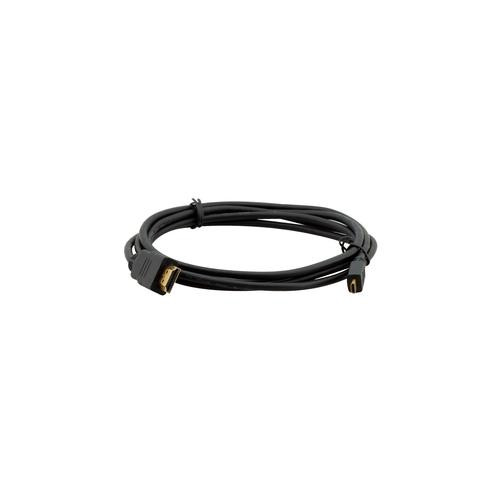 Kramer Electronics 0.9m HDMI - Micro-HDMI câble HDMI 0,9 m HDMI Type A (Standard) HDMI Type D (Micro) Noir - 97-01116003
