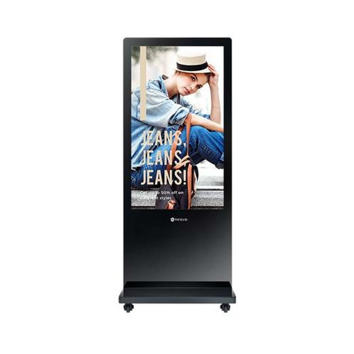 AG Neovo PF-55H En forme de kiosk 138,7 cm (54.6") VA 700 cd/m² Full HD Noir - PF5H0011E0000