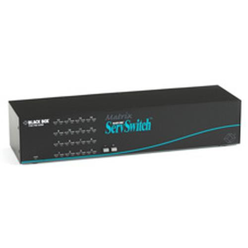 Black Box Matrix ServSwitch commutateur écran, clavier et souris Grille de montage Noir - SW766A-R3