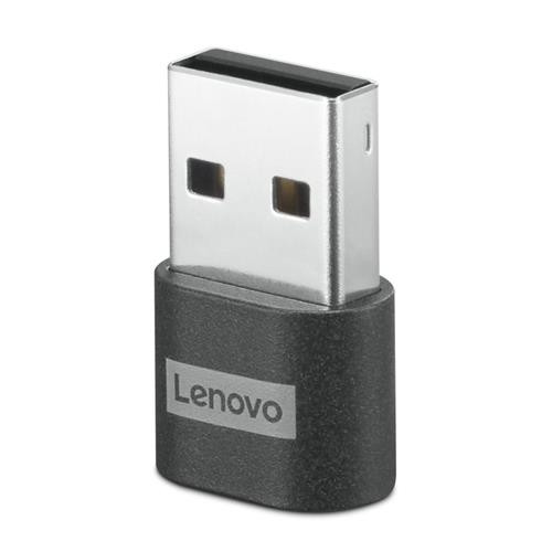 Lenovo  changeur de genre de câble USB-C USB-A Noir - 4X91C99226