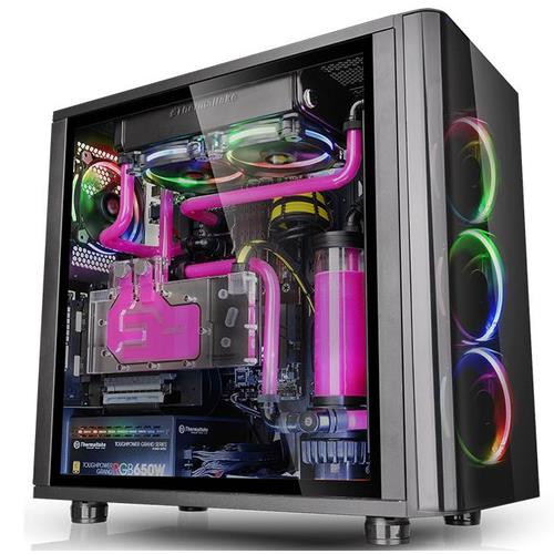 Thermaltake View 31 TG RGB Midi Tower Noir - CA-1H8-00M1WN-01