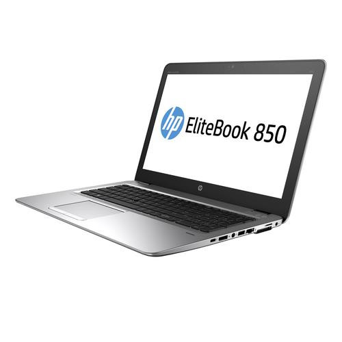 HP EliteBook 850 G4 Intel® Core™ i5 i5-7300U Ordinateur portable 39,6 cm (15.6") Full HD 8 Go DDR4-SDRAM 256 Go SSD Wi-Fi 5 (802.11ac) Windows 10 Pro Noir, Argent - Z9G87AW