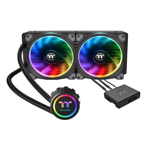 Thermaltake Floe Riing RGB 280 TT Boitier PC Refroidisseur de liquide tout-en-un 14 cm Noir - CL-W167-PL14SW-A