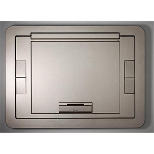 WIREMOLD  boitier de prise de courant Nickel - EFB610CTNK