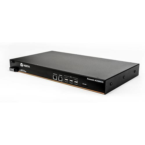 Vertiv Avocent Serveur de console ACS8000 8 ports avec simple alimentation CC - ACS8008SDC-400