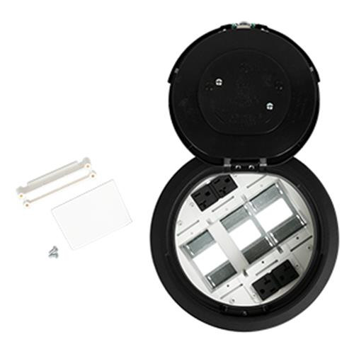 WIREMOLD  Accessoire de boîtier de sortie Noir 1 pièce(s) - 8ATC2PBK