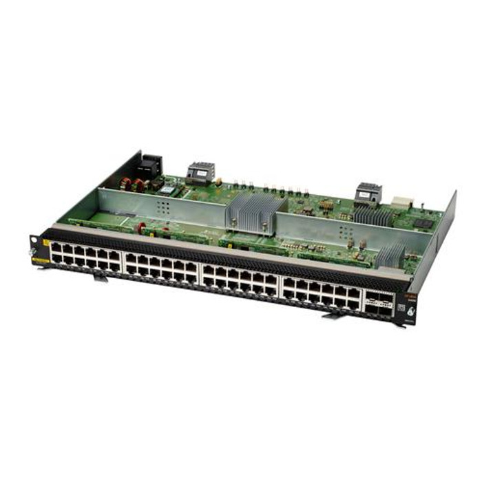 HPE Aruba Networking Aruba 6400 48-port 1GbE Class 4 PoE & 4-port SFP56 v2 module de commutation réseau Gigabit Ethernet - R0X39C