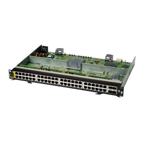 HPE Aruba Networking CX 6400 48-port 1GbE Class 4 PoE and 4-port SFP56 v2 Module - R0X39C